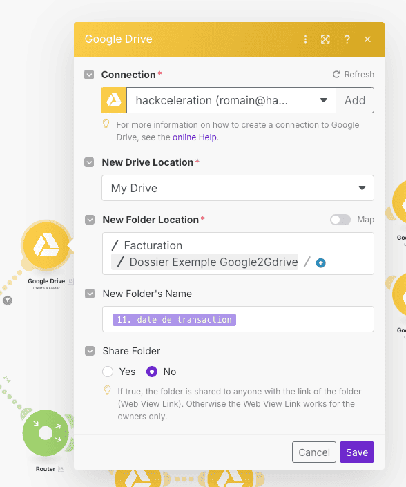 Filter to Check If the Date-Named Folder