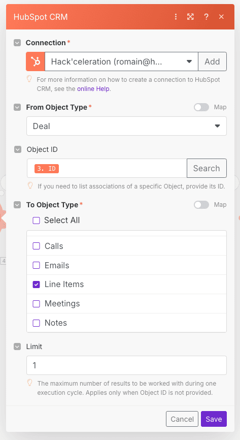 Set Up the Search for CRM Object Module