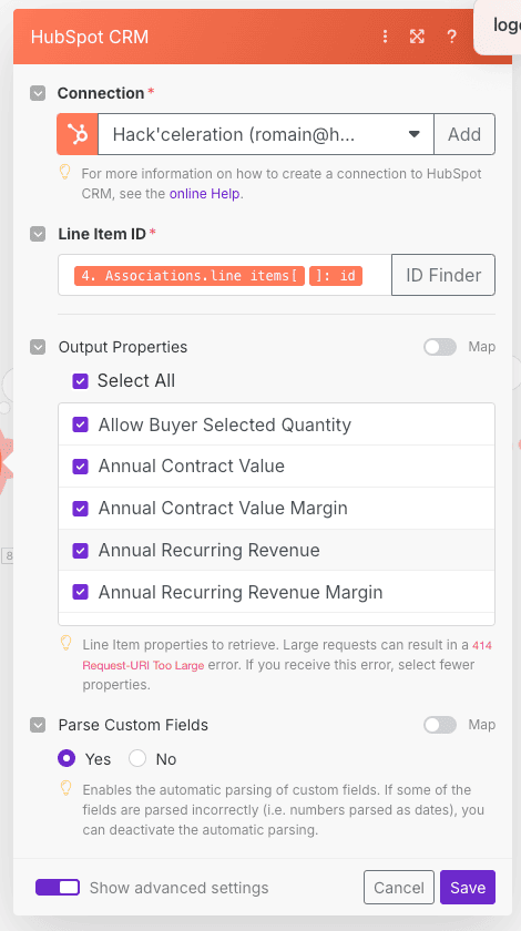 Set Up the List Associations Module