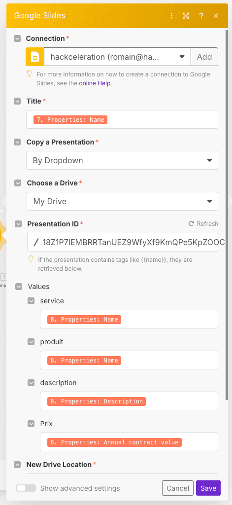 Set Up the Get a Company Module