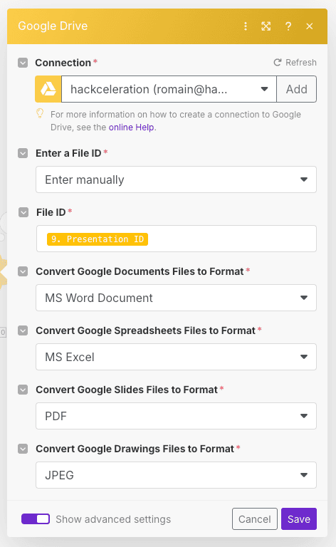Set Up the Upload an Image Module