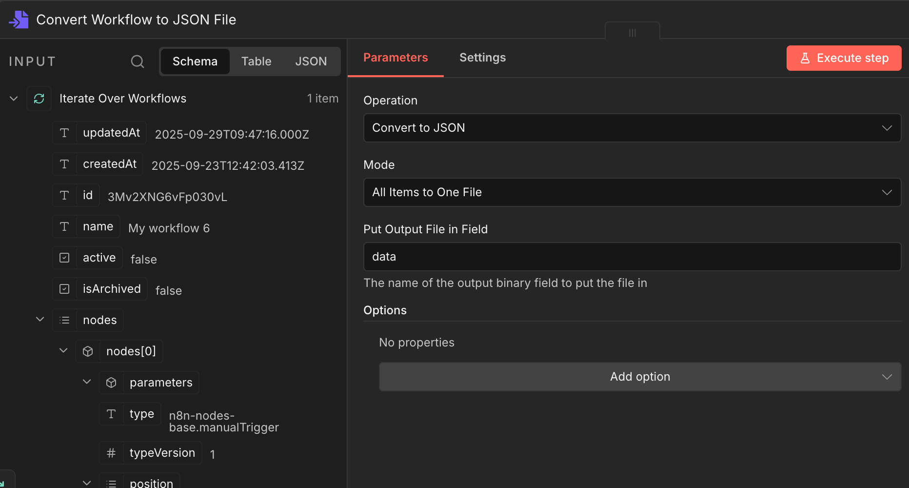 Loop Through Each Workflow Individually