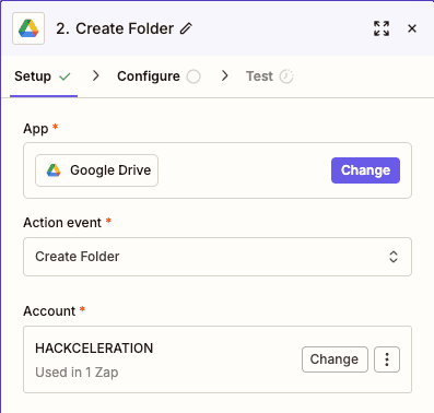 Create Folder