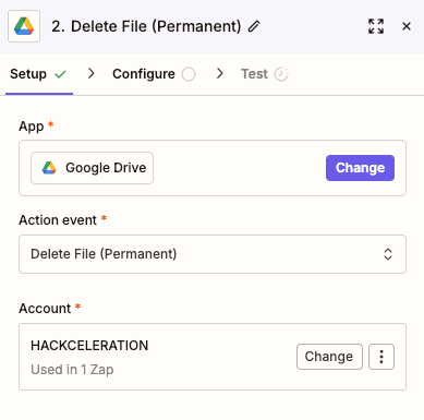 Delete File (Permanent)
