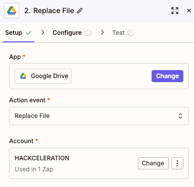 Replace File