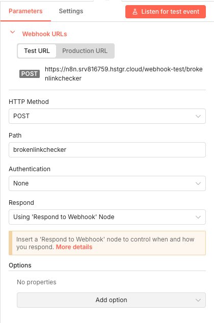 Send to Webhook