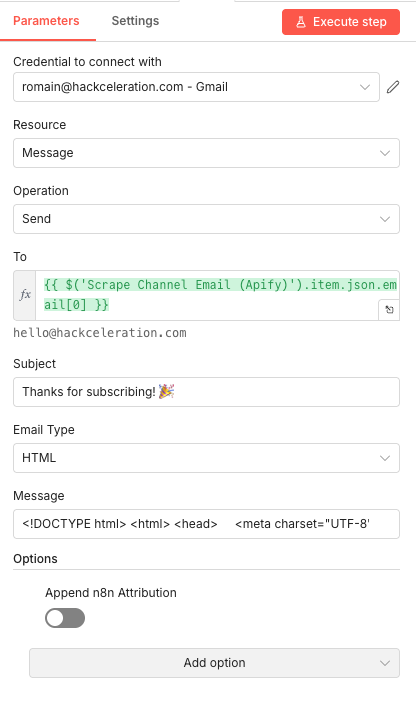 Guardar Suscriptor sin Email en Google S
