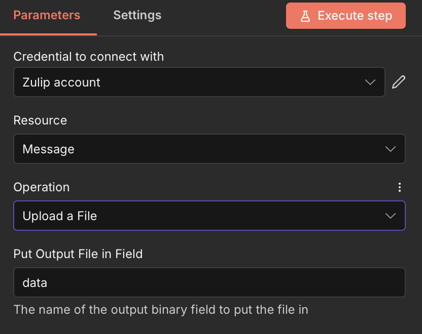 Upload a File