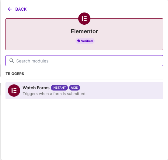 Elementor features